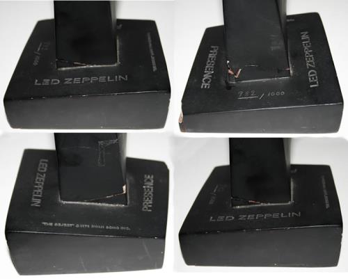 Led Zeppelin The Object US Promo memorabilia (453974) STATUETTE